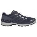 Lowa Wander-Travelschuhe Innox Pro Low GTX (All-Terrain, Synthetik/Textil, wasserdicht) stahlblau/weiss Herren